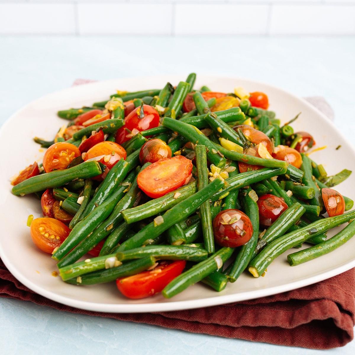 Green Beans and Tomatoes