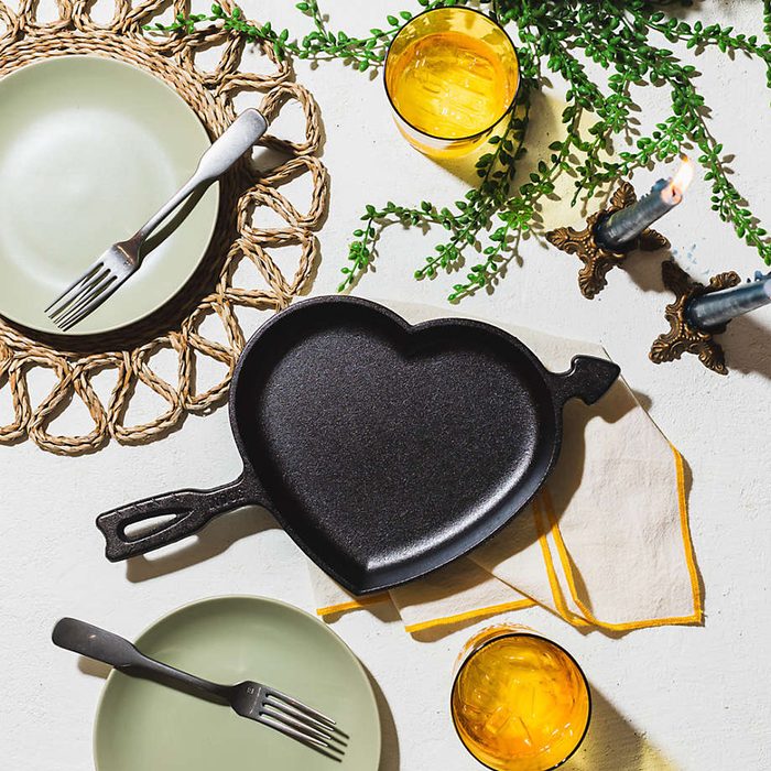 Lodge Heart Cast Iron Skillet Ecomm Via Crateandbarrel.com