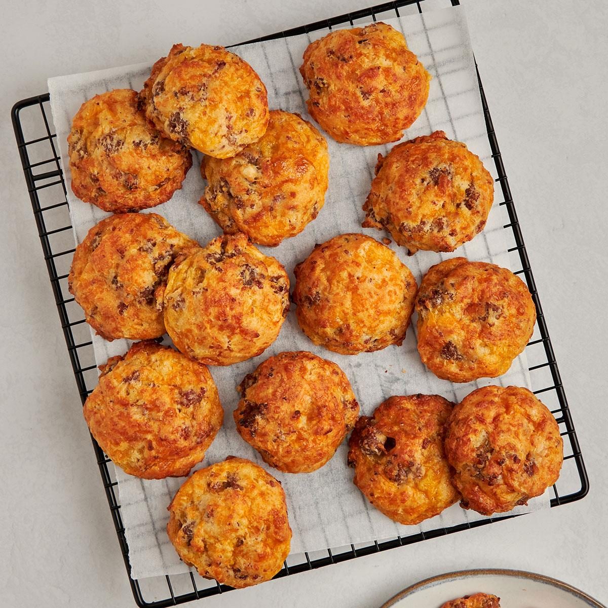 Sausage Cheese Puffs