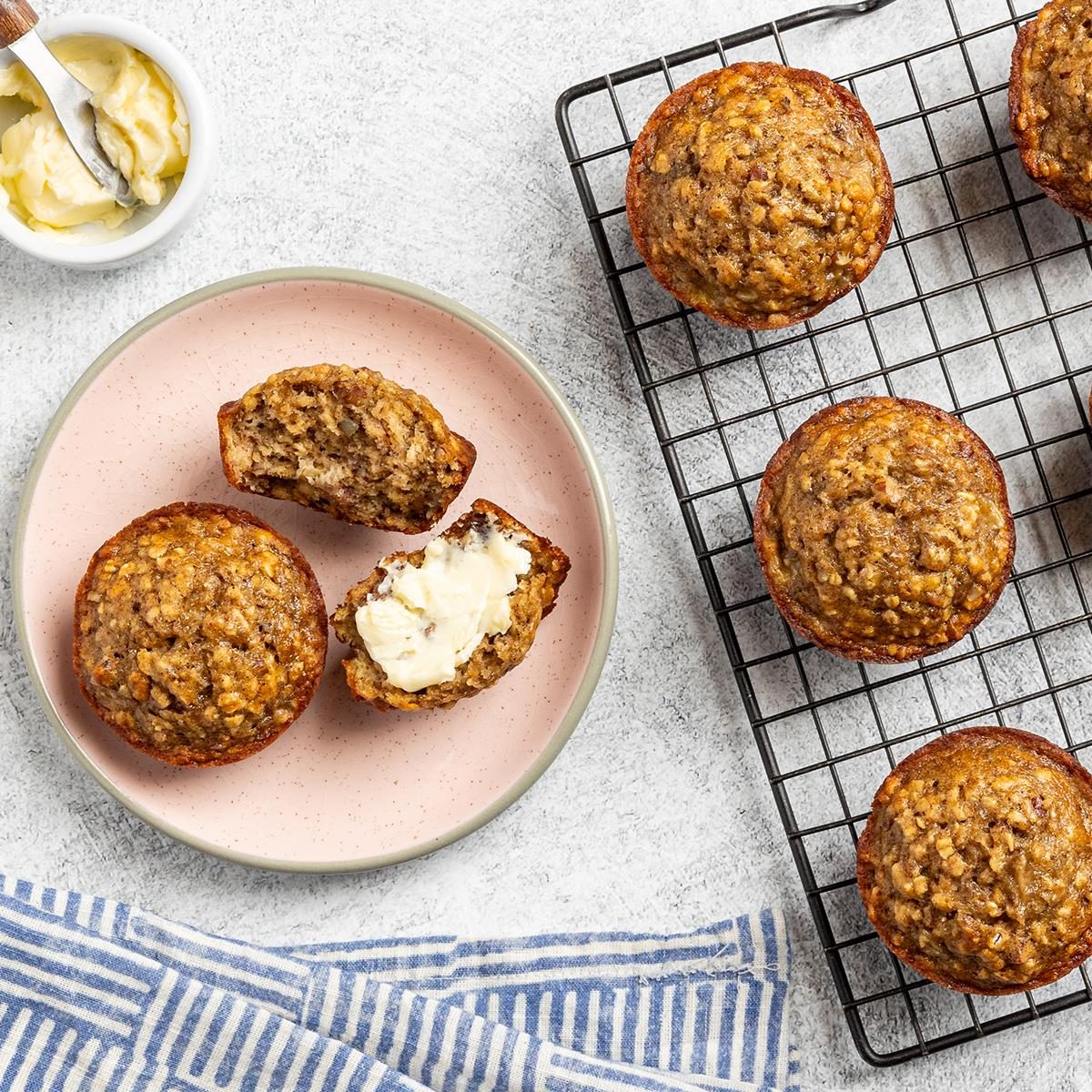 Banana Oat Muffins