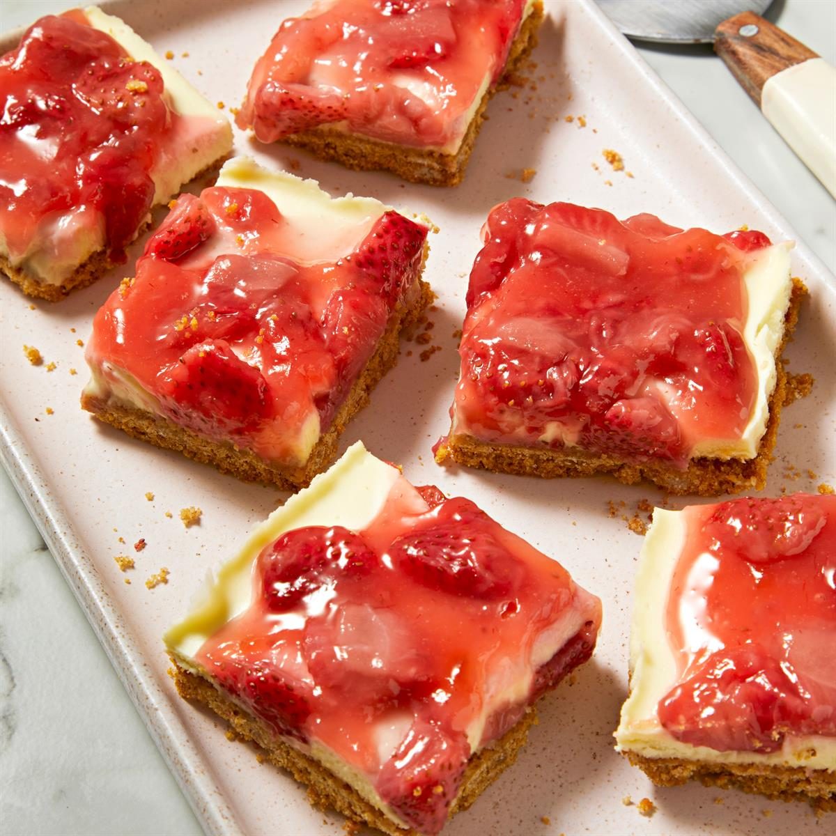Strawberry Cheesecake Bars