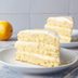 Italian Triple Lemon Cream Cake