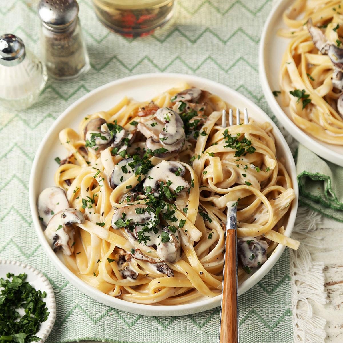 Creamy Mushroom Pasta