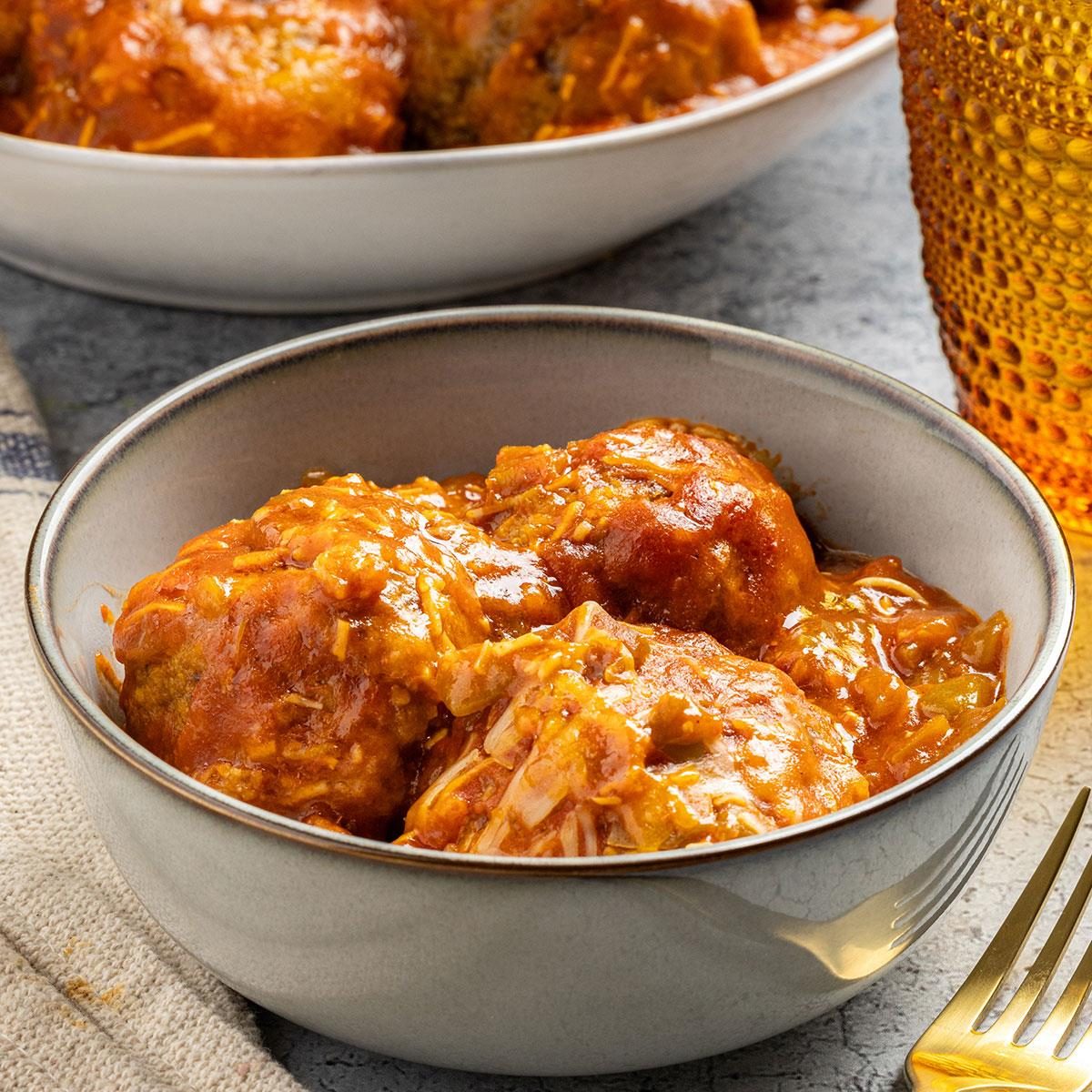 Enchilada Meatballs