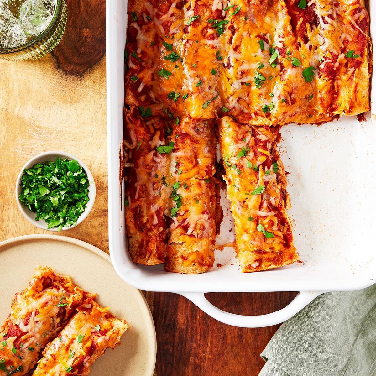 Spinach Enchiladas