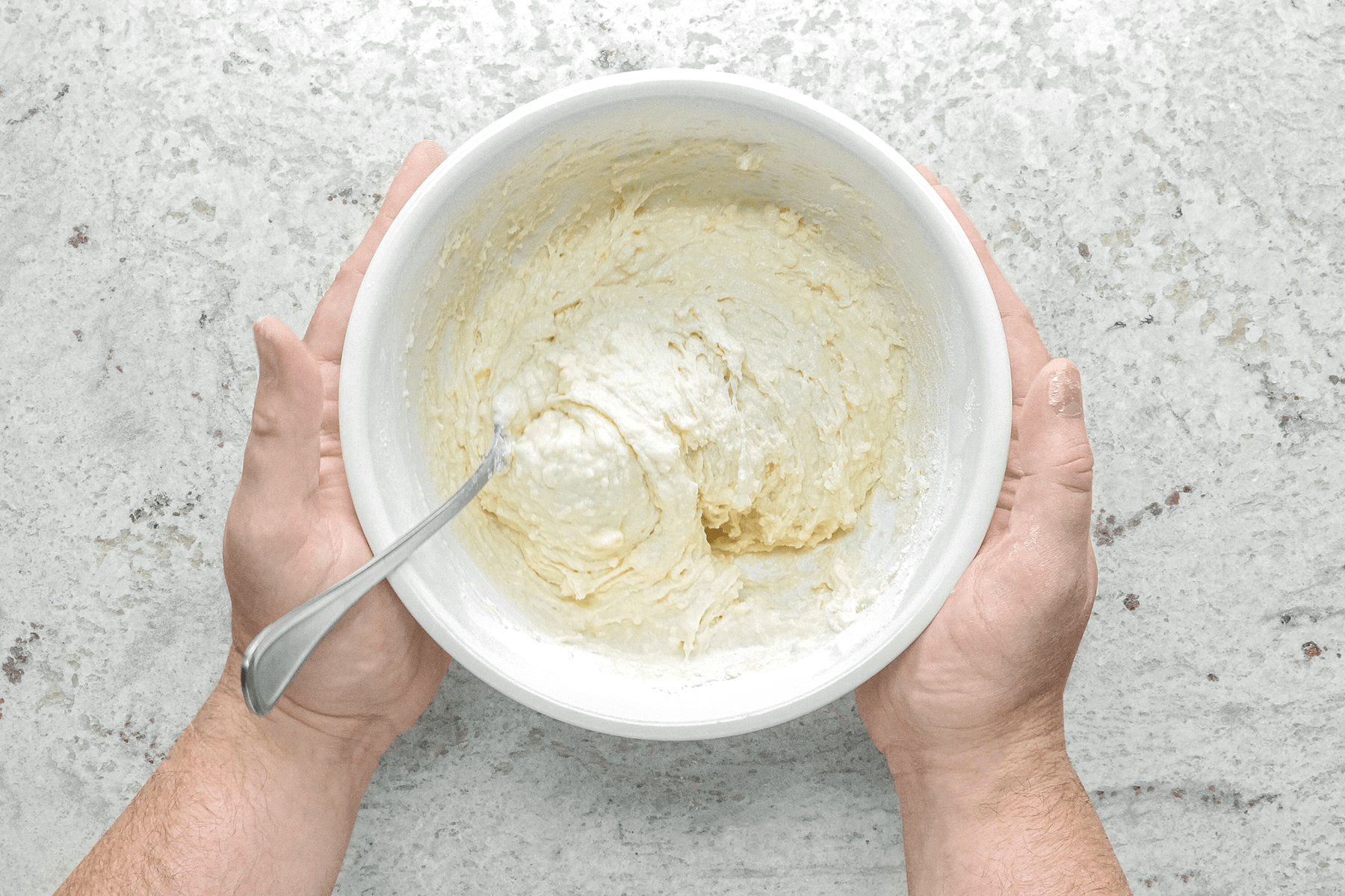 Make the biscuit doughty make Strawberry Shortcake Biscuits