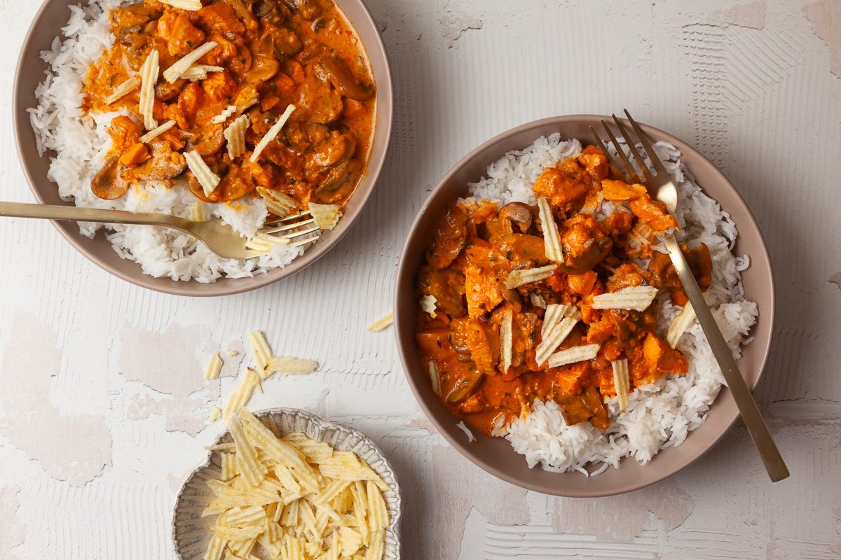 Brazilian Chicken Stroganoff