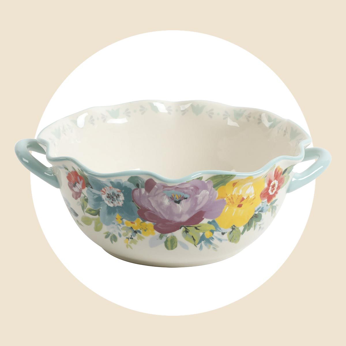 Ceramic Serving Bowl Via Walmart.com