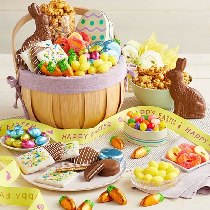 Chocolate And Candy Basket