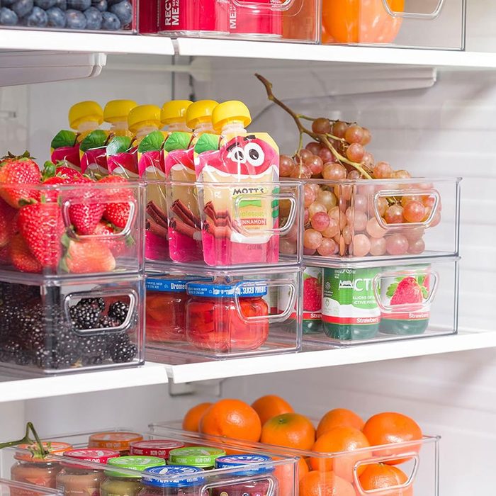 Deep Fridge Bins Via Amazon