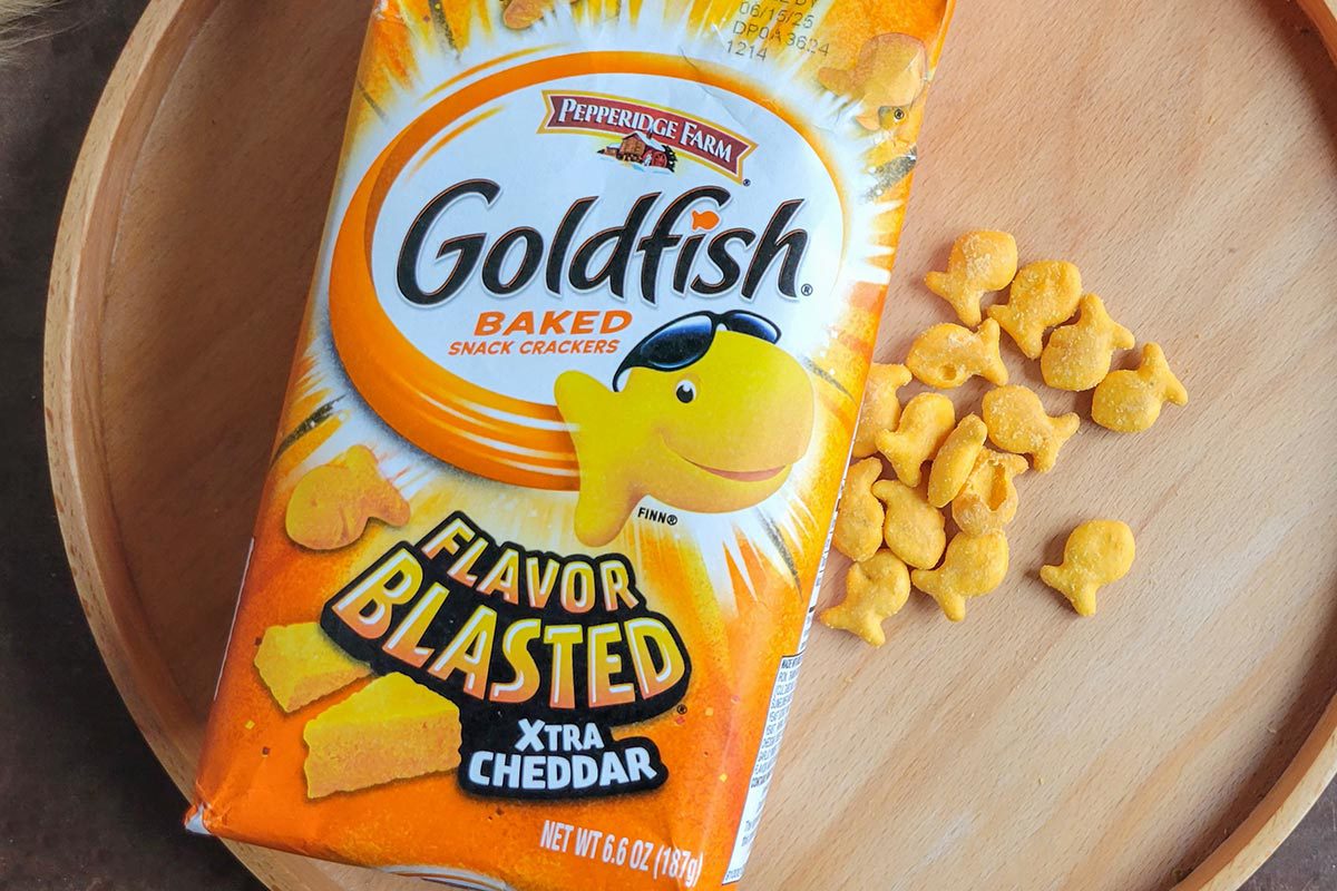 Extra Cheese Goldfish Flavor