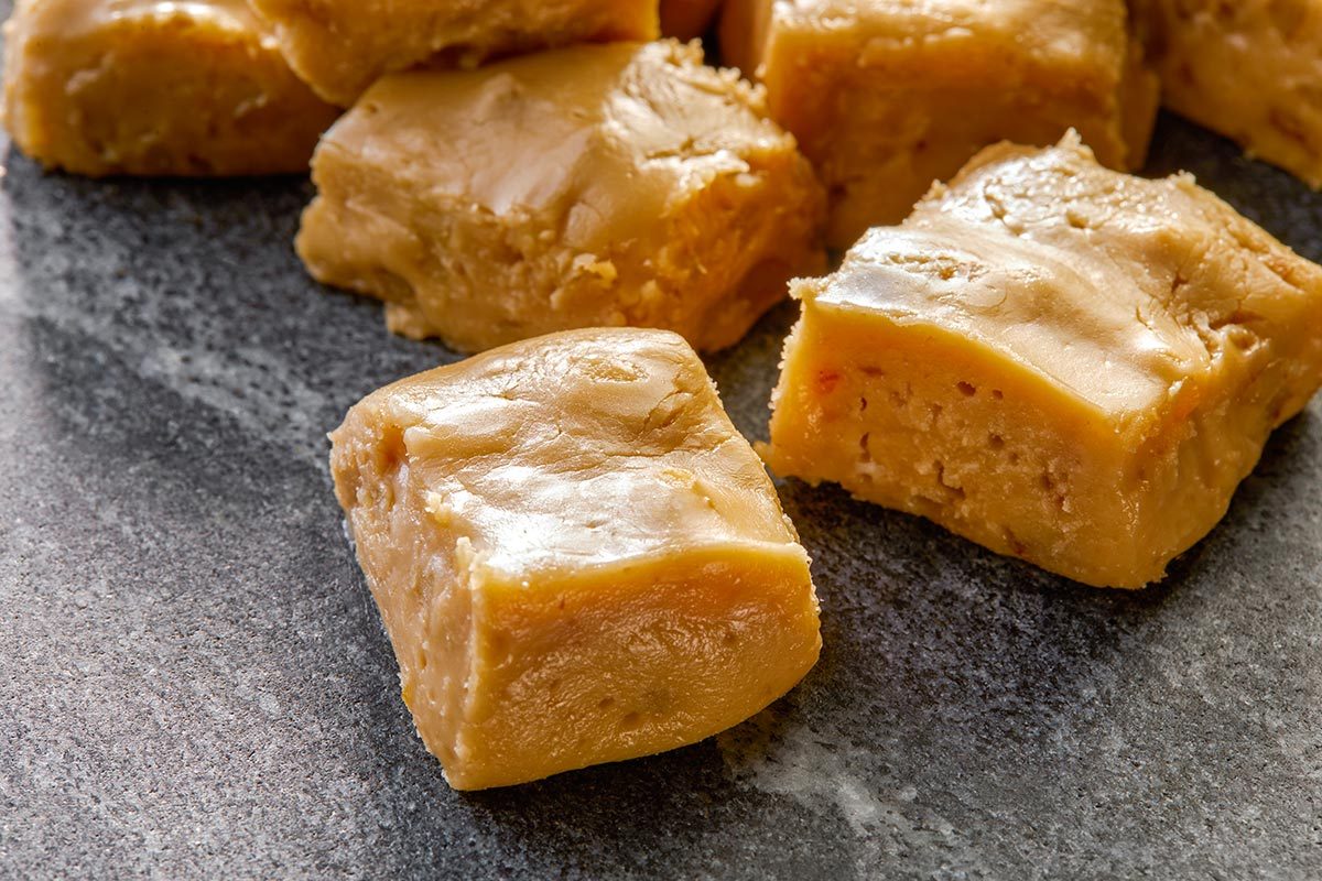 Square Cutted Penuche Fudge