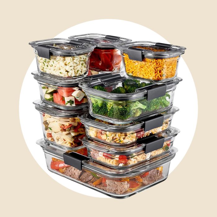Rubbermaid Brilliance Glass Containers