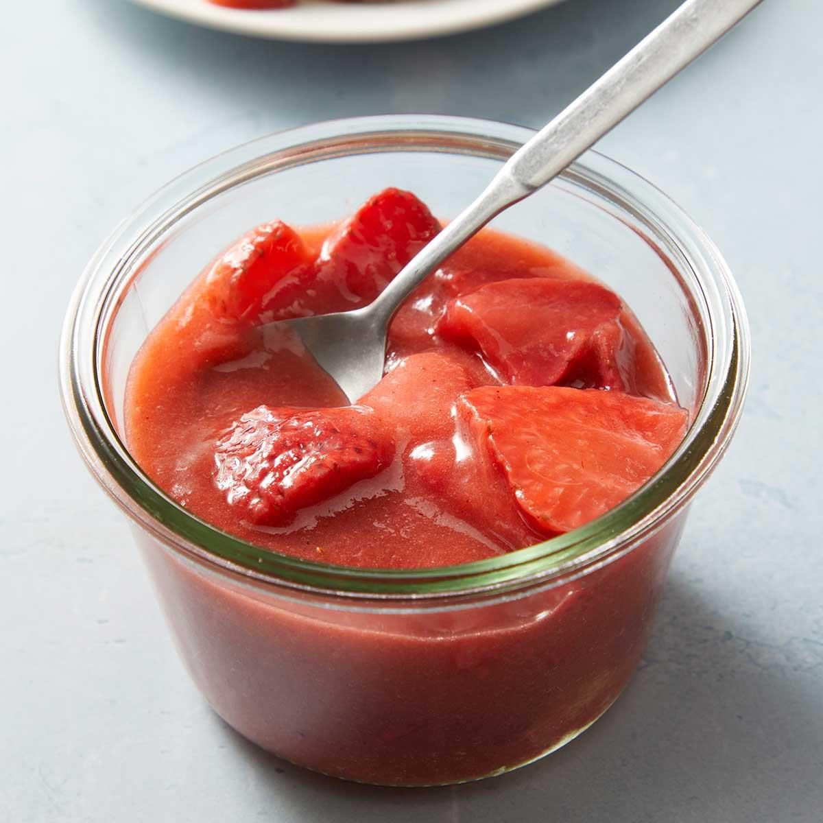 Strawberry Rhubarb Sauce