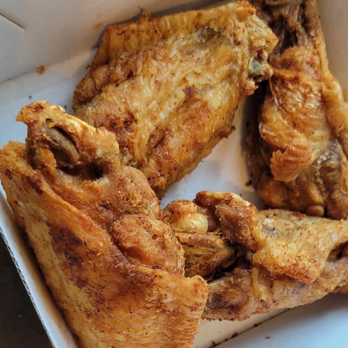 Desert Heat Dry Rub chicken wings from Buffalo Wild Wings