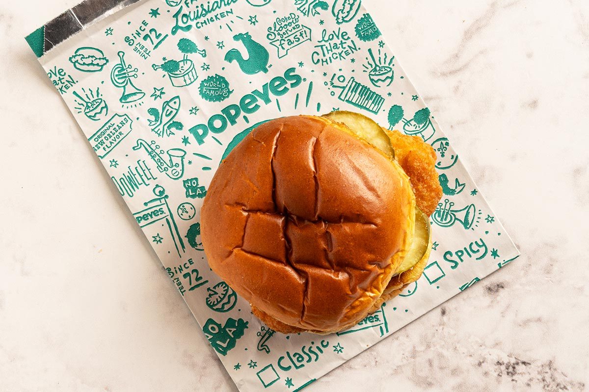 Popeyes Fish Sandwich