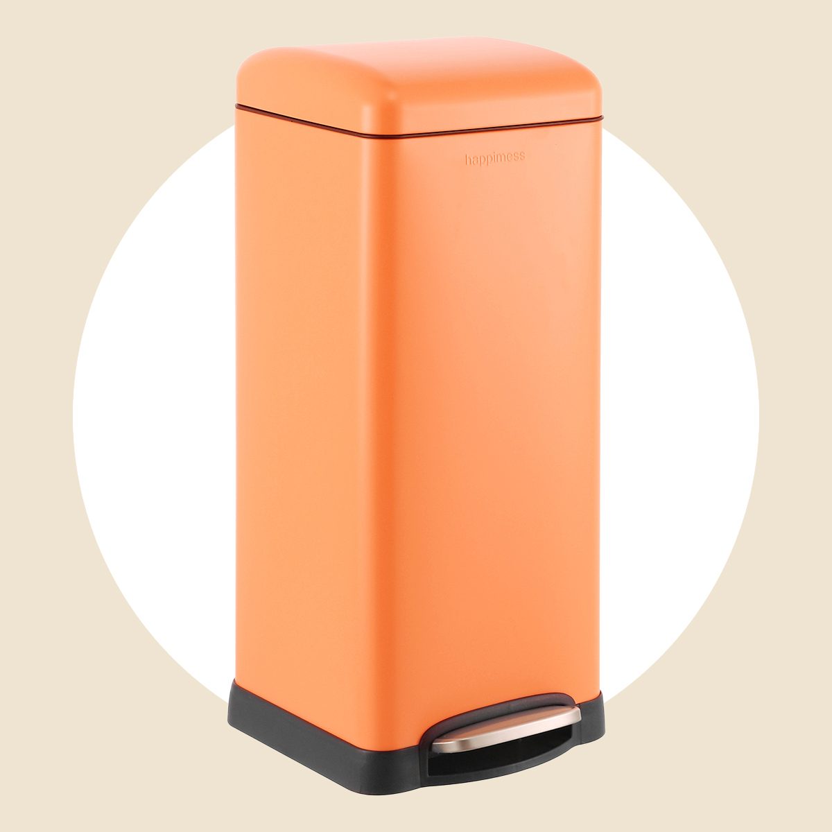 Betty Retro Steel Step On Trash Can