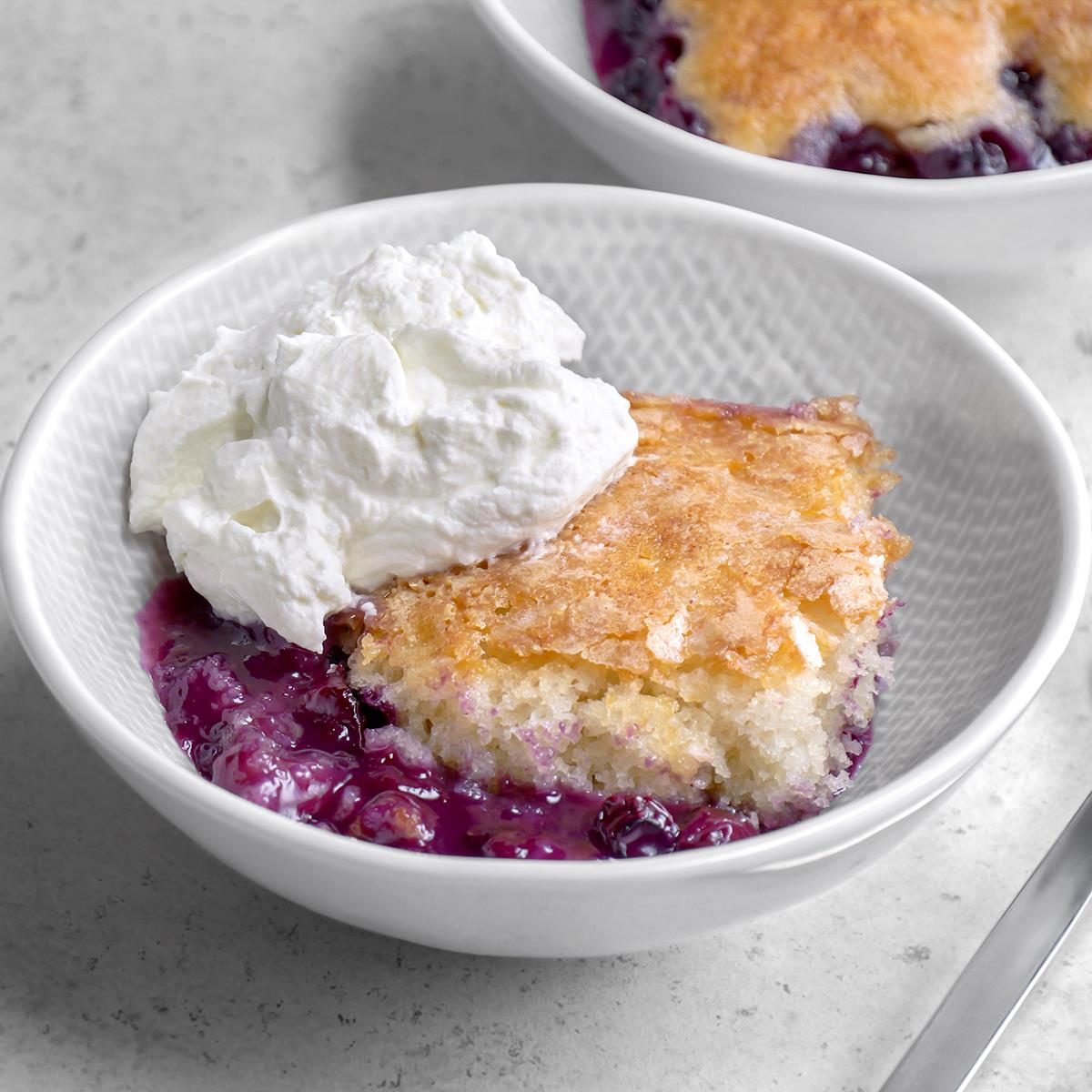 Blueberry Pudding Cake