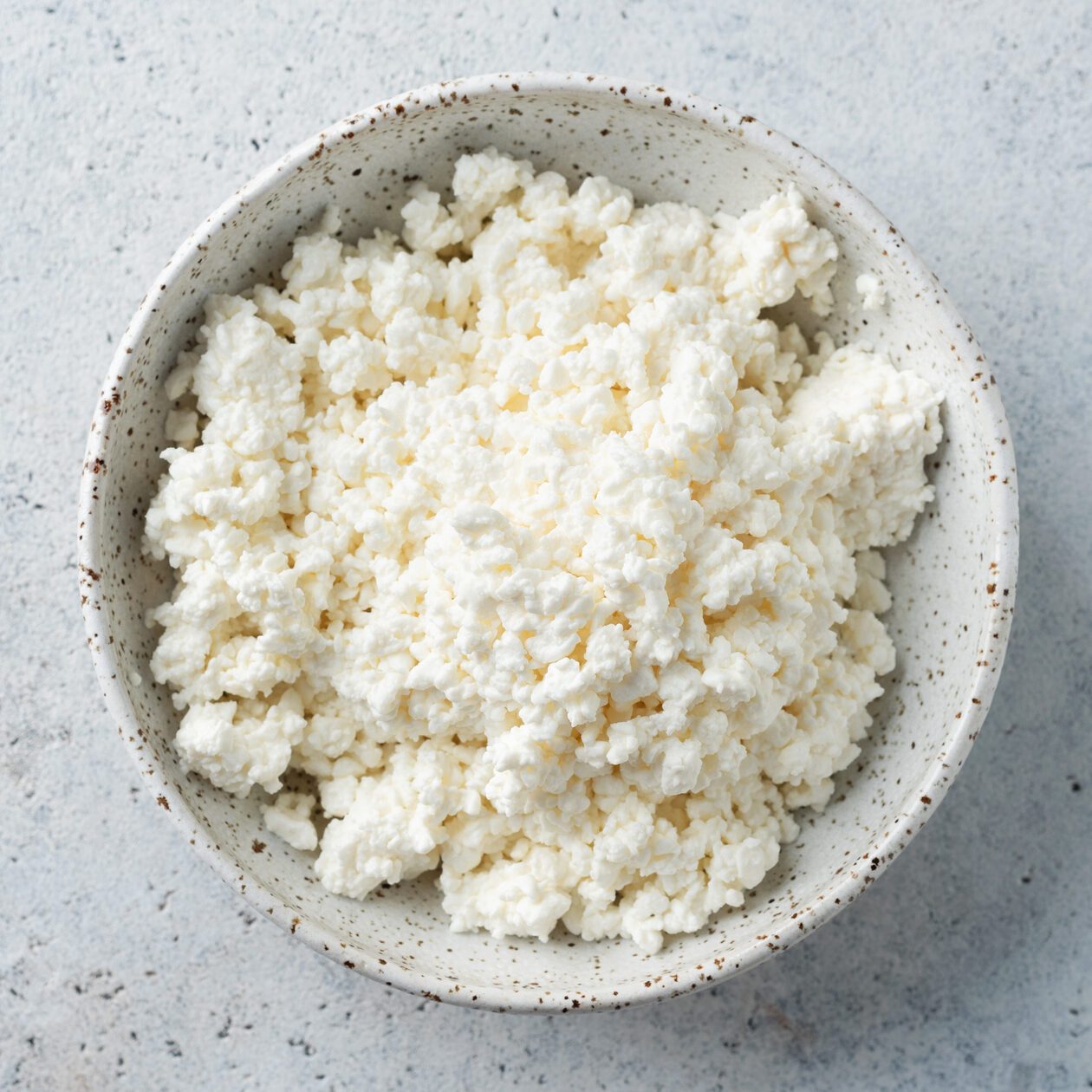 Cottage cheese or curd cheese