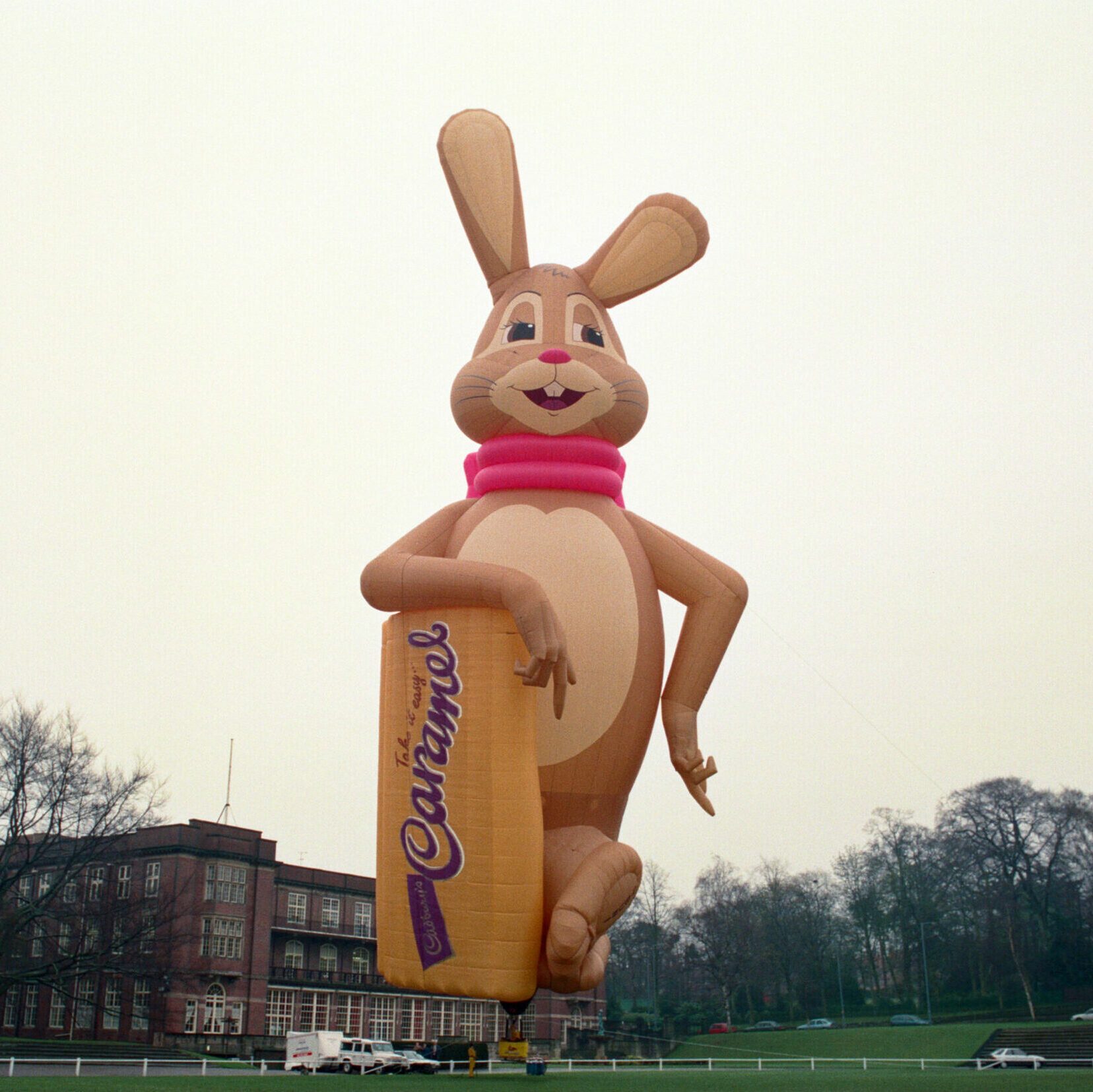 Cadburys Caramel Bunny Hot Air Balloon