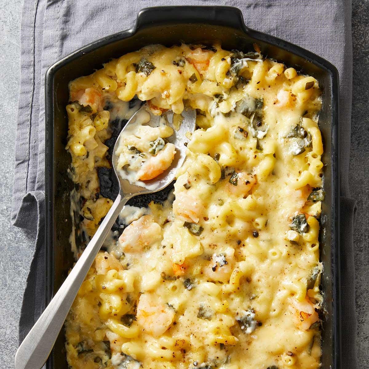 Shrimp and Macaroni Casserole
