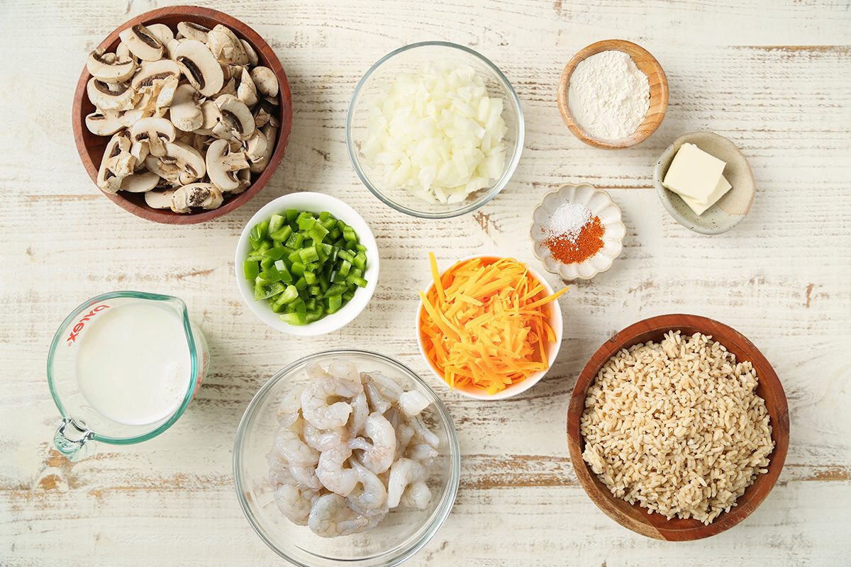 Shrimp And Rice Casserole Ingredients 