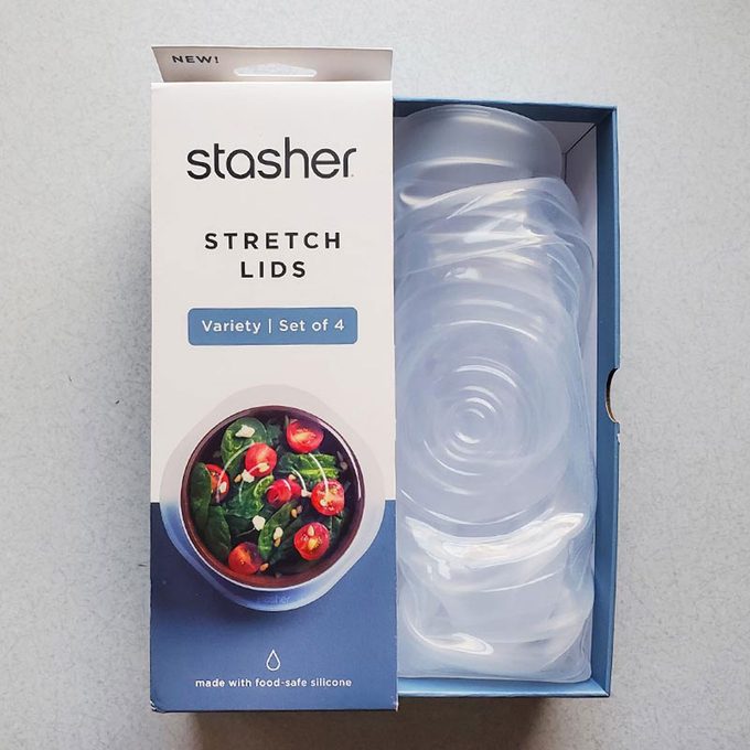 Silicone Lids open box