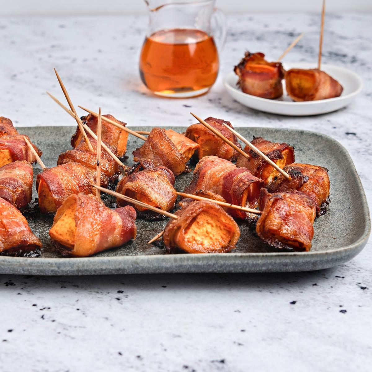 Bacon Wrapped Sweet Potato Bites Exps Tohd25 168917 Christinema 7