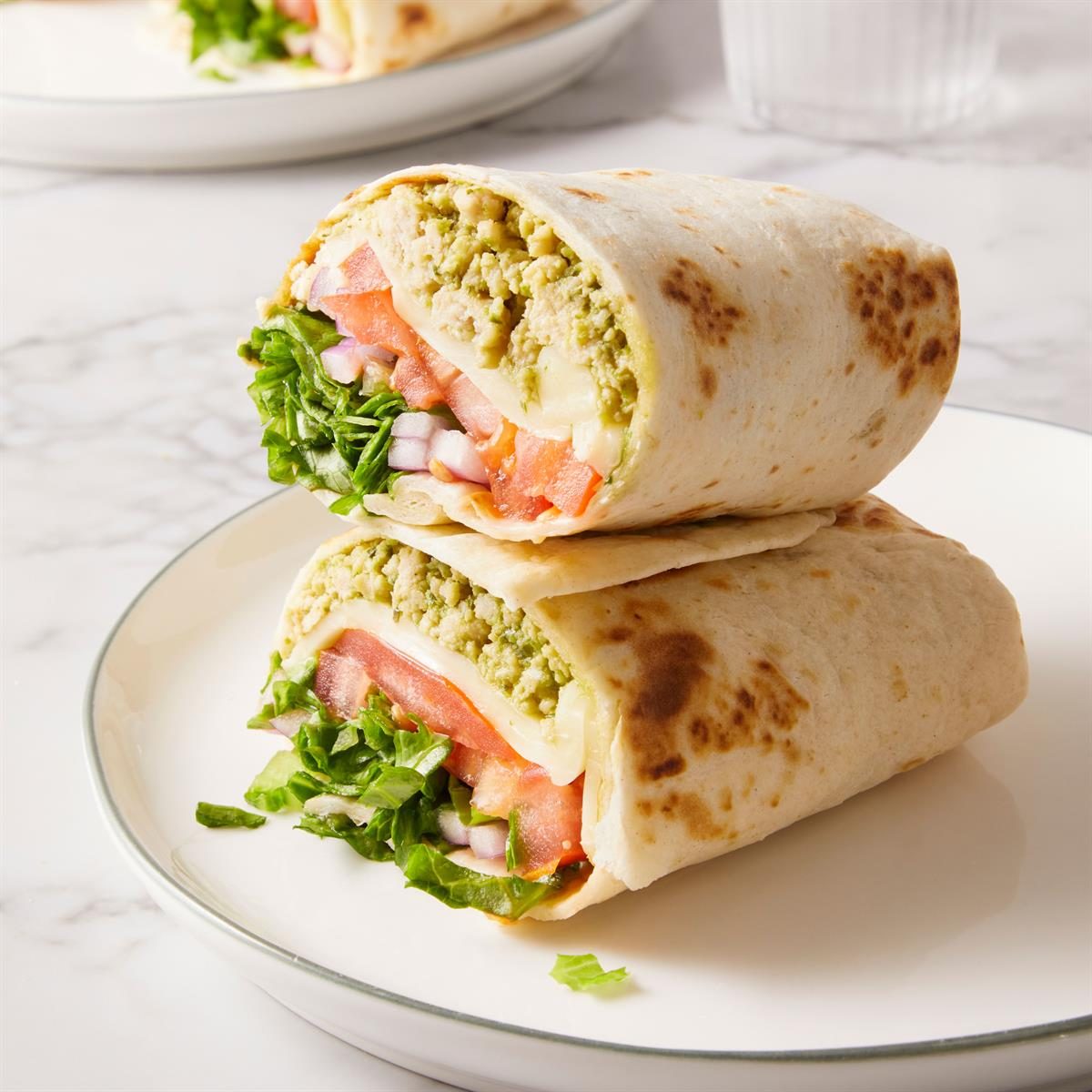 Chicken Pesto Wraps