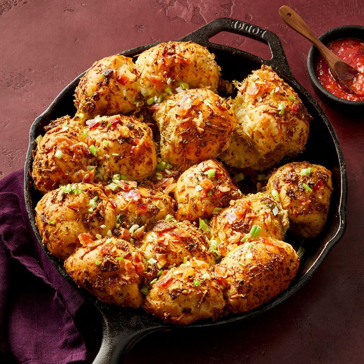 Parmesan-Bacon Bubble Bread