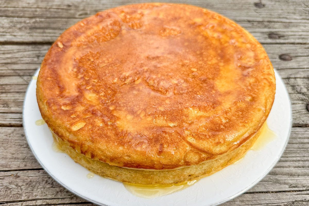 Internet Famous 'golden Diner Pancakes