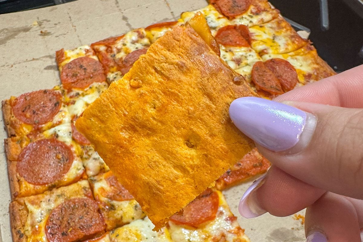 Cheez It Pizza