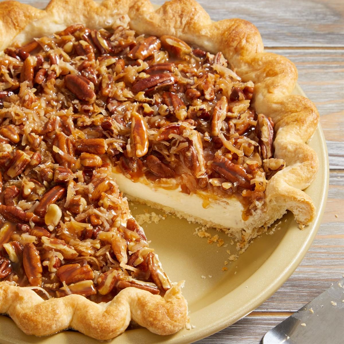Pecan Cream Cheese Pie
