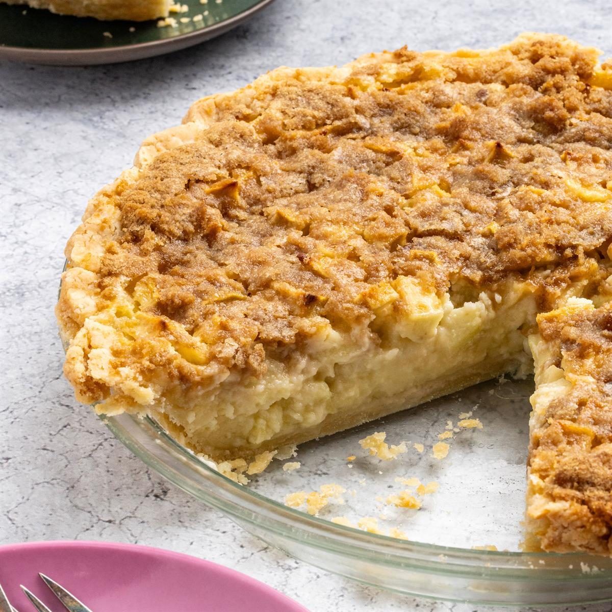 Sour Cream Apple Pie