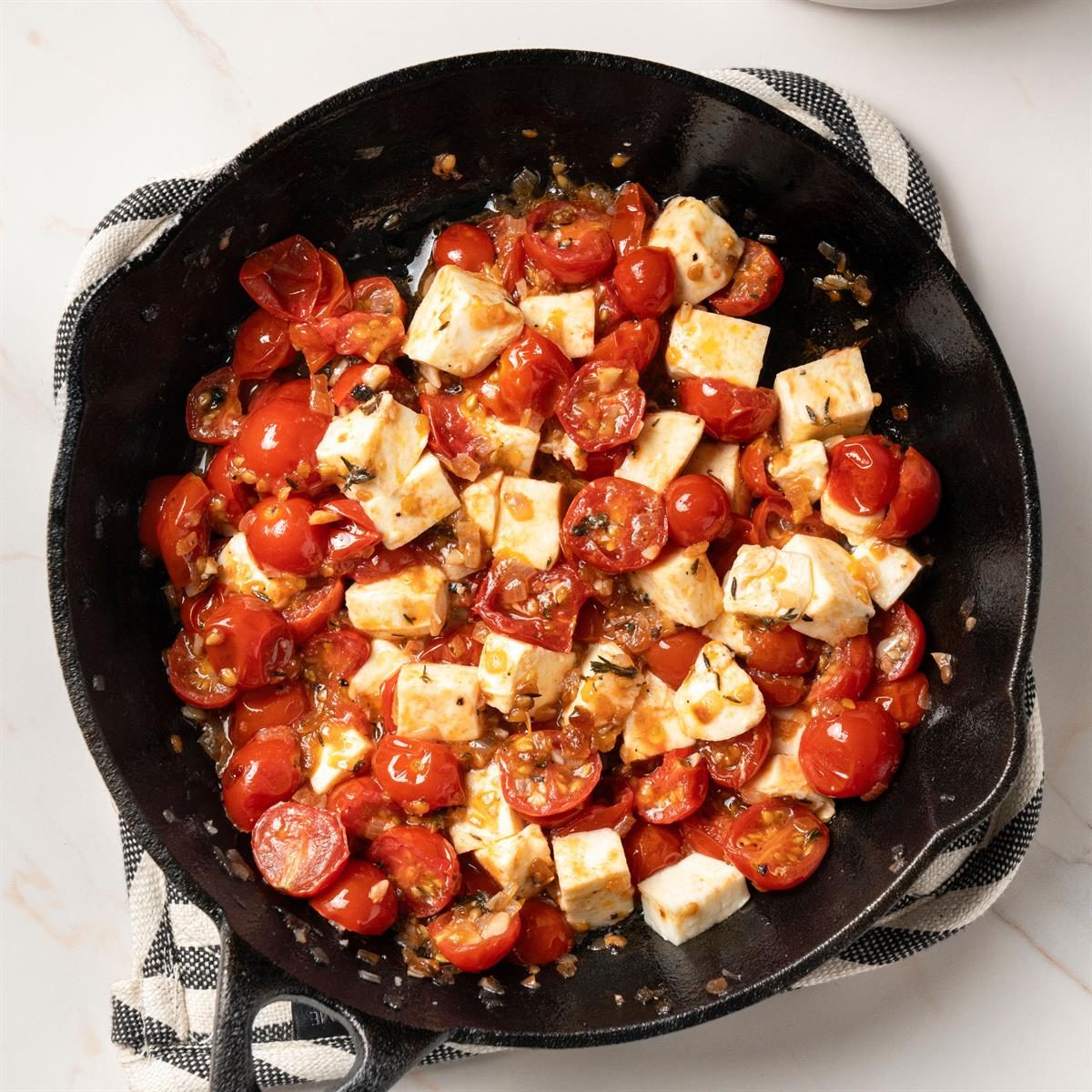 Cherry Tomatoes and Mozzarella