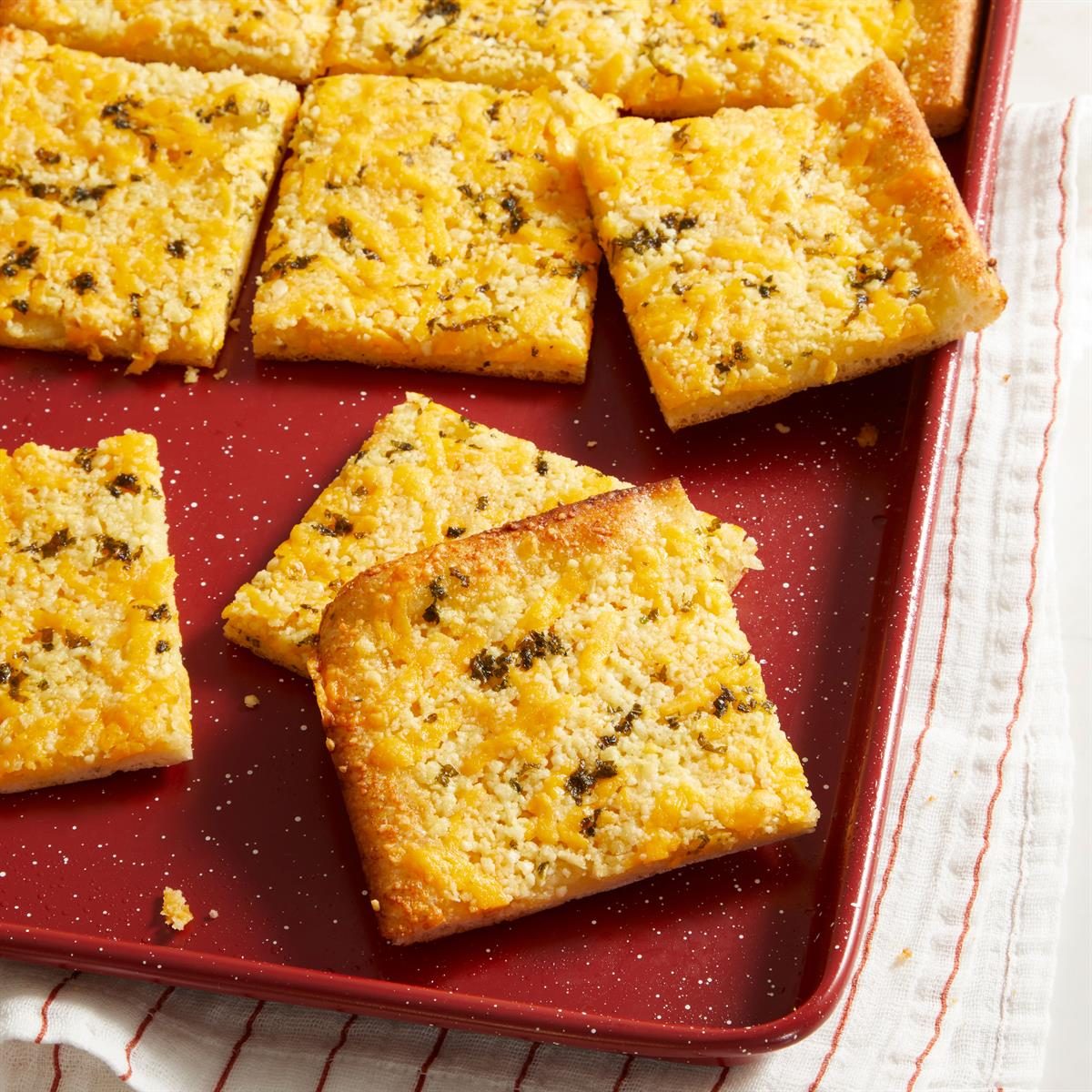 Garlic-Cheese Flatbread