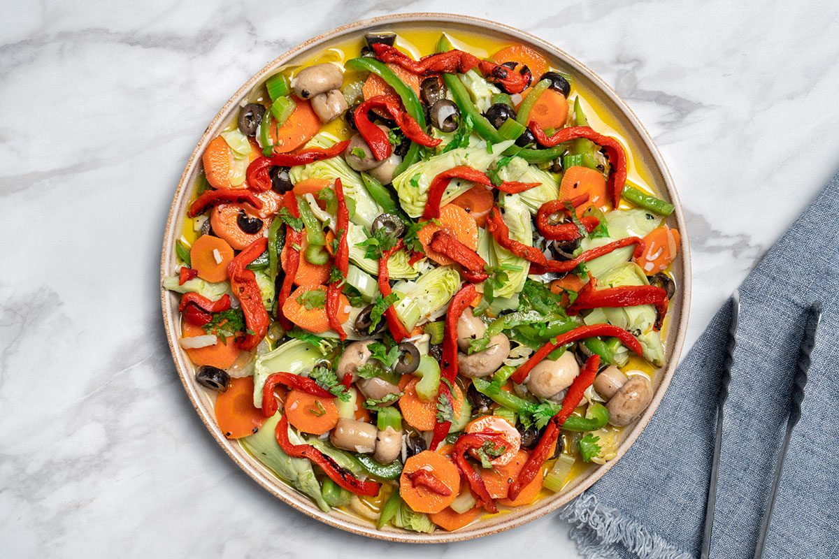Marinated Antipasto Vegetables 