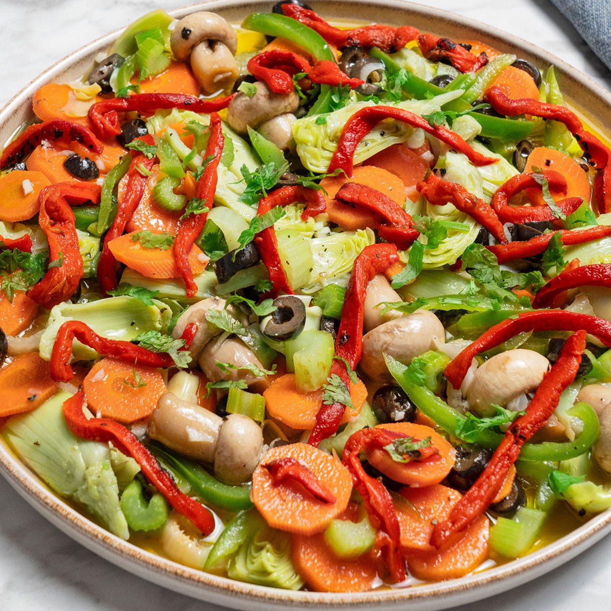 Marinated Antipasto Vegetables