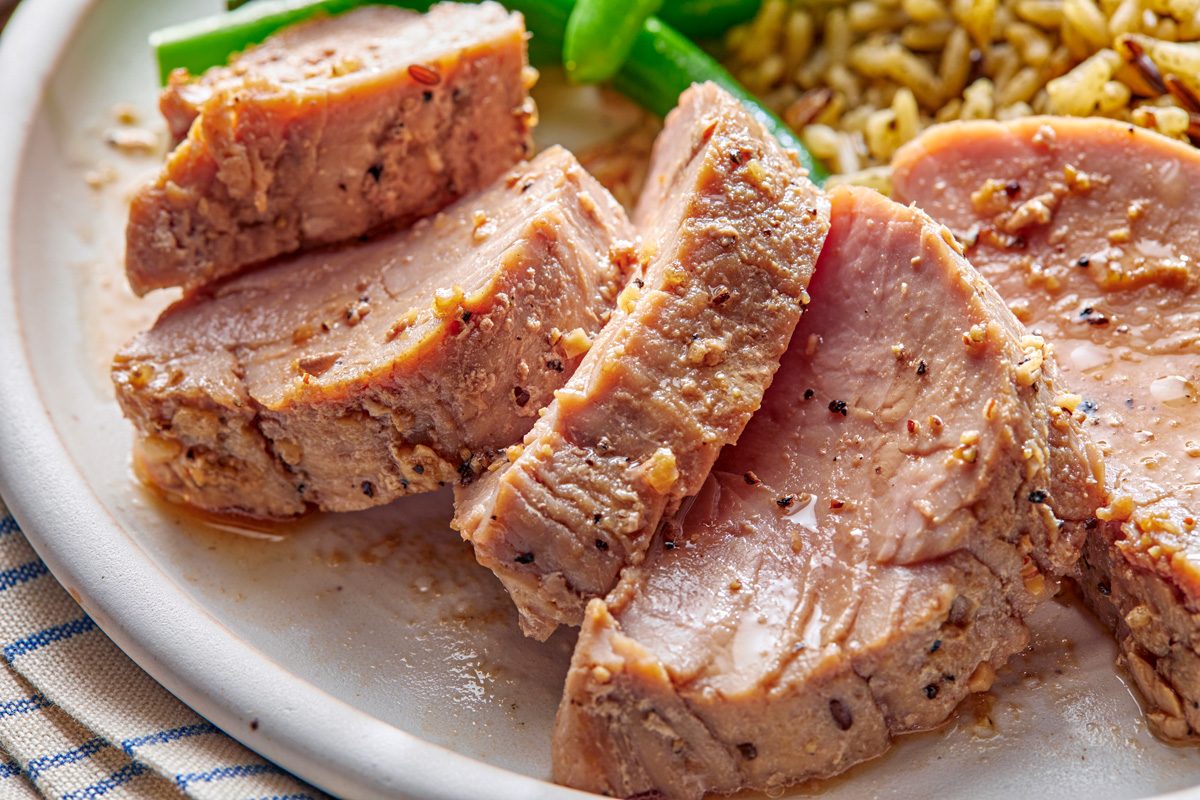 Slow Cooker Pork Medallions