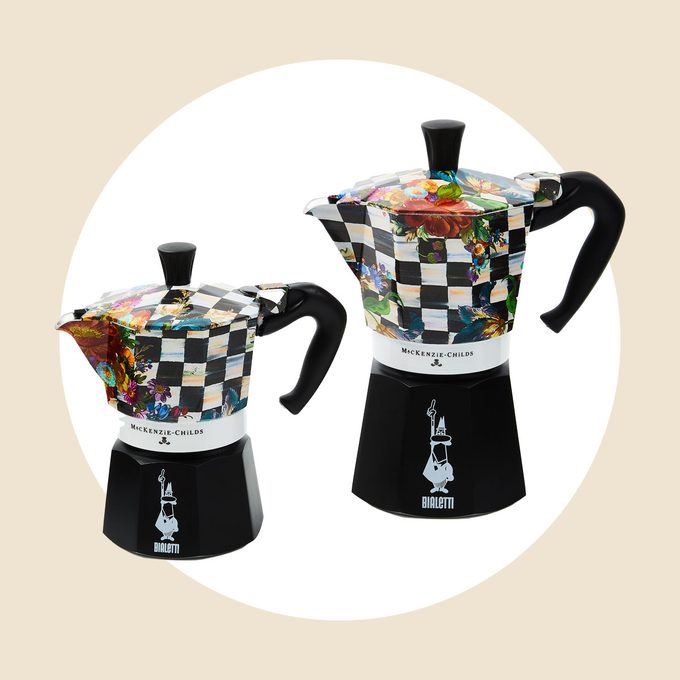 Courtly Flower Market Moka Pot