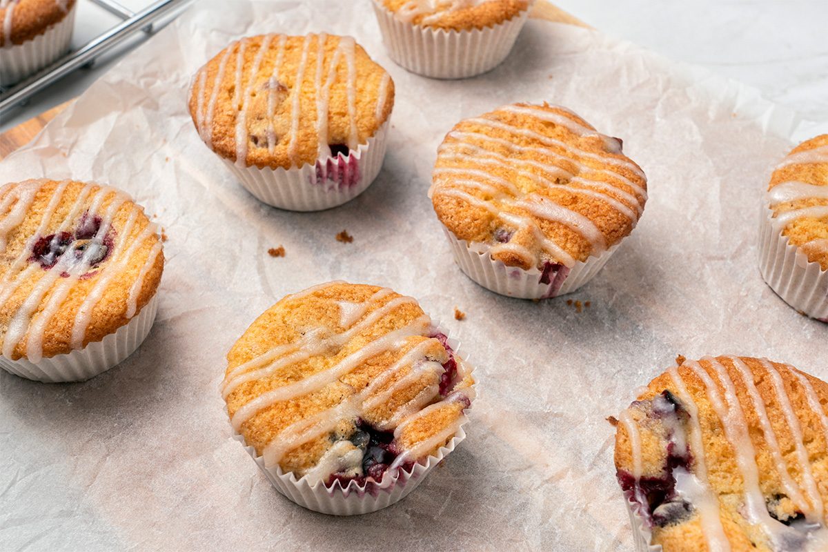 Cranberry Cream Cheese Muffins