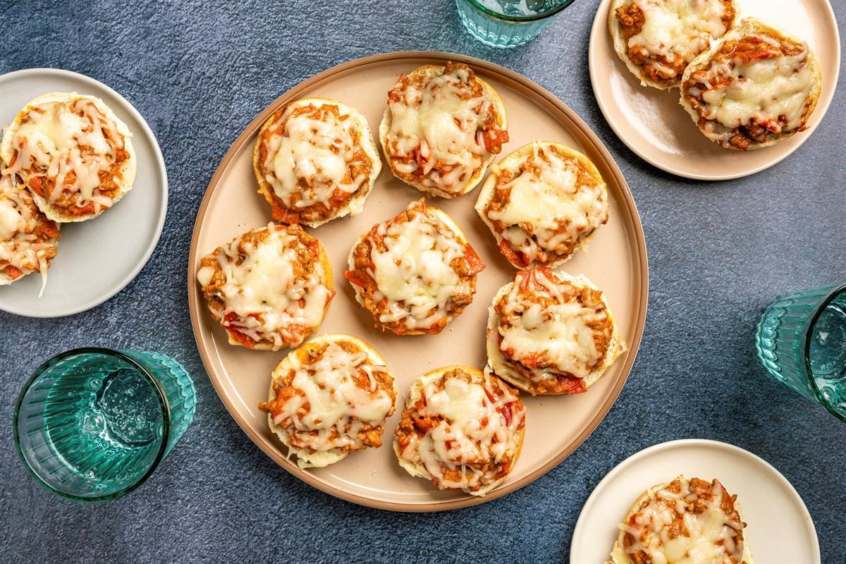 Open-Faced Pizza Sandwiches
