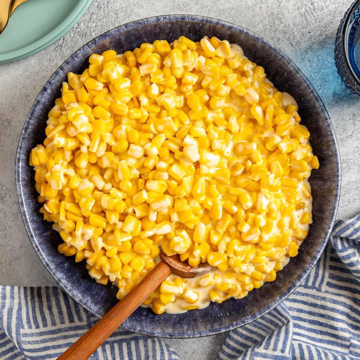 Slow Cooker Cheesy Corn