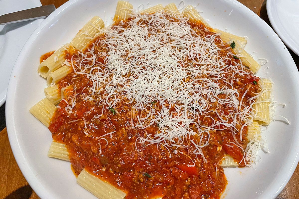 Olive Garden's Never Ending Pasta Bowl 