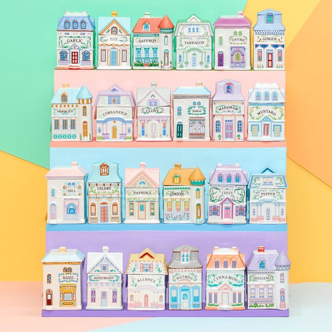 Lenox Spice Village 24 Piece Spice Jar Set