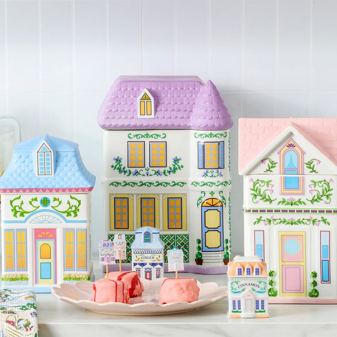 Lenox Village Inspired Canisters