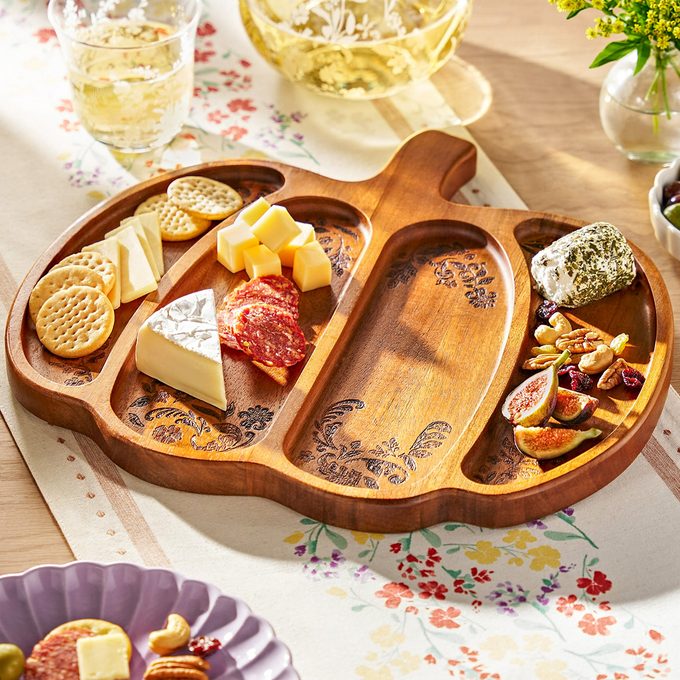 Pumpkin Charcuterie Board
