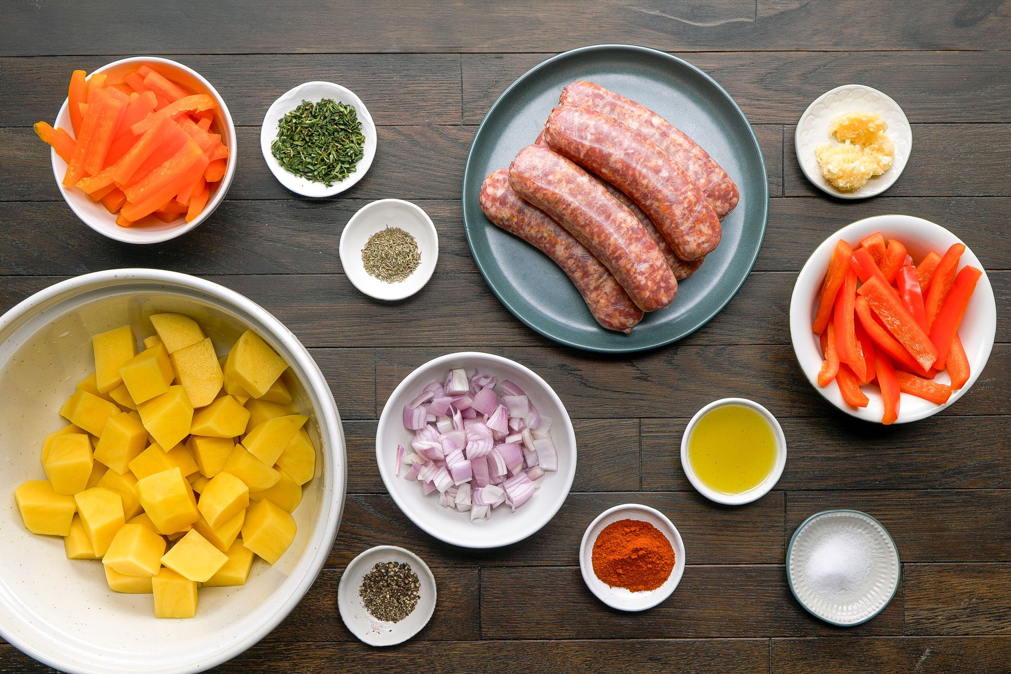 Sausage, Pepper And Potatoes Tohvs25 232751 Mf 07 29 1