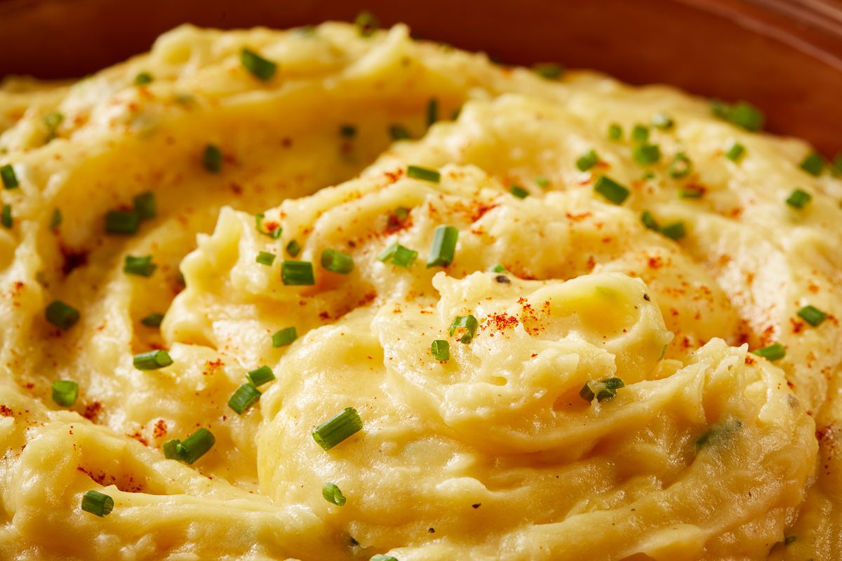 Smoky Garlic Mashed Potatoes