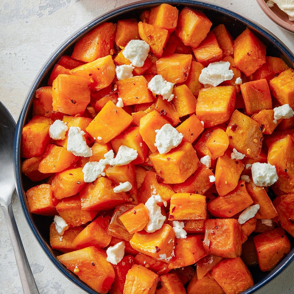 Hot Honey Sweet Potatoes